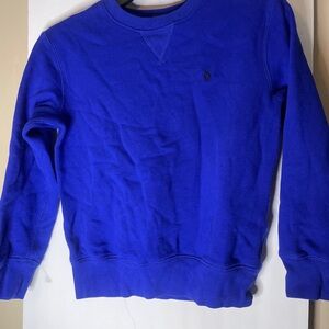 Polo by Ralph Lauren Blue Crewneck Sweater Classic Design